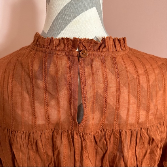 Universal Thread Orange Blouse - Picture 6 of 12